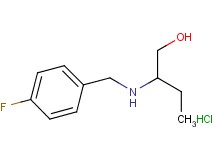 2-[(4-fluorobenzyl)amino]-1-butanol hydrochloride