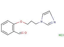 2-[3-(1H-imidazol-1-yl)propoxy]benzaldehyde hydrochloride