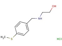 2-{[4-(methylthio)benzyl]amino}ethanol hydrochloride