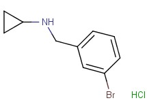 N-(3-bromobenzyl)cyclopropanamine hydrochloride
