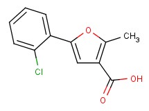5-(2-chlorophenyl)-2-methyl-3-furoic acid