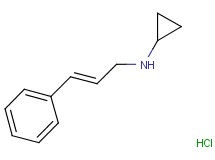 N-[(2E)-3-phenyl-2-propen-1-yl]cyclopropanamine hydrochloride
