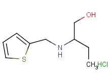 2-[(2-thienylmethyl)amino]-1-butanol hydrochloride
