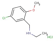N-(5-chloro-2-methoxybenzyl)ethanamine hydrochloride N-(5-chloro-2-methoxybenzyl)ethanamine hydrochloride