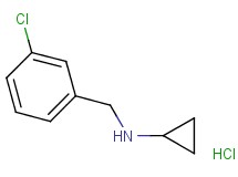 N-(3-chlorobenzyl)cyclopropanamine hydrochloride