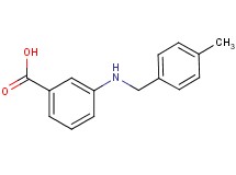 3-[(4-methylbenzyl)amino]benzoic acid