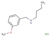 N-(3-methoxybenzyl)-1-butanamine hydrochloride