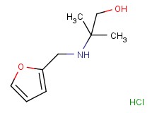 2-[(2-furylmethyl)amino]-2-methyl-1-propanol hydrochloride