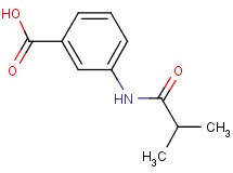 3-(isobutyrylamino)benzoic acid