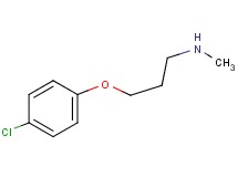 3-(4-chlorophenoxy)-N-methyl-1-propanamine