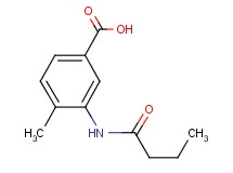 3-(butyrylamino)-4-methylbenzoic acid