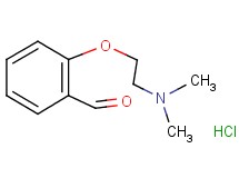 2-[2-(dimethylamino)ethoxy]benzaldehyde hydrochloride