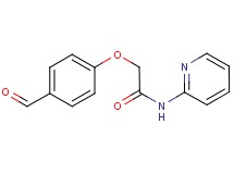 2-(4-formylphenoxy)-N-2-pyridinylacetamide