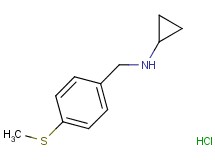 N-[4-(methylthio)benzyl]cyclopropanamine hydrochloride