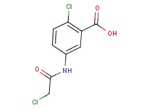 2-chloro-5-[(chloroacetyl)amino]benzoic acid