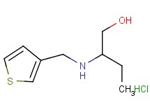 2-[(3-thienylmethyl)amino]-1-butanol hydrochloride