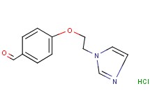 4-[2-(1H-imidazol-1-yl)ethoxy]benzaldehyde hydrochloride