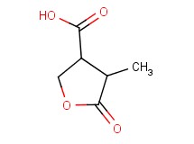 4-methyl-5-oxotetrahydro-3-furancarboxylic acid