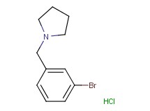 1-(3-bromobenzyl)pyrrolidine hydrochloride