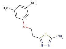 5-[2-(3,5-dimethylphenoxy)ethyl]-1,3,4-thiadiazol-2-amine