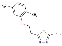 5-[2-(2,5-dimethylphenoxy)ethyl]-1,3,4-thiadiazol-2-amine