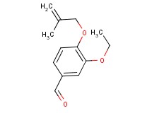 3-ethoxy-4-[(2-methyl-2-propen-1-yl)oxy]benzaldehyde