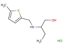 2-{[(5-methyl-2-thienyl)methyl]amino}-1-butanol hydrochloride