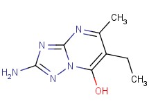 2-amino-6-ethyl-5-methyl[1,2,4]triazolo[1,5-a]pyrimidin-7-ol