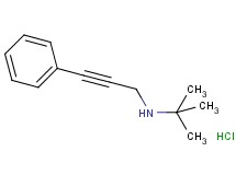 N-(tert-butyl)-3-phenyl-2-propyn-1-amine hydrochloride