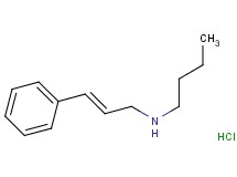 (2E)-N-butyl-3-phenyl-2-propen-1-amine hydrochloride