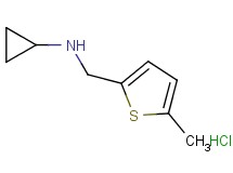 N-[(5-methyl-2-thienyl)methyl]cyclopropanamine hydrochloride