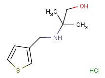 2-methyl-2-[(3-thienylmethyl)amino]-1-propanol hydrochloride