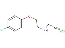 [2-(4-chlorophenoxy)ethyl]ethylamine hydrochloride