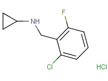 N-(2-chloro-6-fluorobenzyl)cyclopropanamine hydrochloride