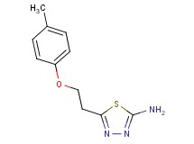 5-[2-(4-methylphenoxy)ethyl]-1,3,4-thiadiazol-2-amine
