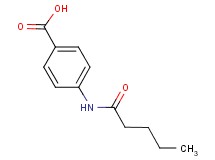 4-(pentanoylamino)benzoic acid