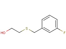 2-[(3-fluorobenzyl)thio]ethanol