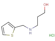 3-[(2-thienylmethyl)amino]-1-propanol hydrochloride