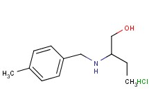 2-[(4-methylbenzyl)amino]-1-butanol hydrochloride