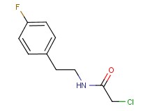 2-chloro-N-[2-(4-fluorophenyl)ethyl]acetamide