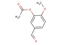 5-formyl-2-methoxyphenyl acetate