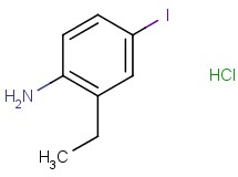 (2-ethyl-4-iodophenyl)amine hydrochloride