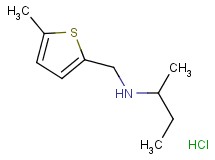 N-[(5-methyl-2-thienyl)methyl]-2-butanamine hydrochloride