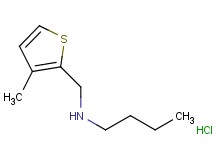 N-[(3-methyl-2-thienyl)methyl]-1-butanamine hydrochloride