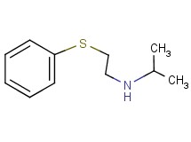N-[2-(phenylthio)ethyl]-2-propanamine