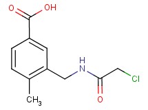3-{[(chloroacetyl)amino]methyl}-4-methylbenzoic acid