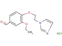 3-ethoxy-4-[2-(1H-imidazol-1-yl)ethoxy]benzaldehyde hydrochloride