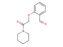 2-[2-oxo-2-(1-piperidinyl)ethoxy]benzaldehyde