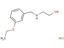 2-[(3-ethoxybenzyl)amino]ethanol hydrochloride