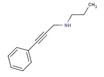 (3-phenyl-2-propyn-1-yl)propylamine